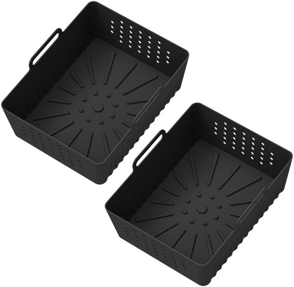 ABC 2-teiliges Grillzubehör-Set, schwarz, Silikon, 8 x 24 x 20 cm