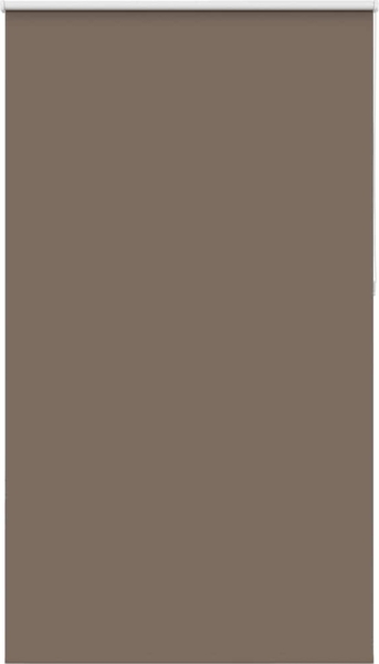 vidaXL Verdunkelungsrollo Kaffeebraun 140x230 cm Stoffbreite 136,6 cm 4011084