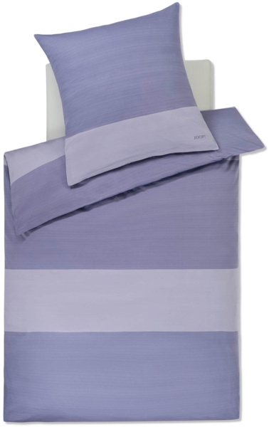 JOOP! Bettwäsche Split 4118 02 Ocean Mako Satin 155 x 220 + 80 x 80 cm
