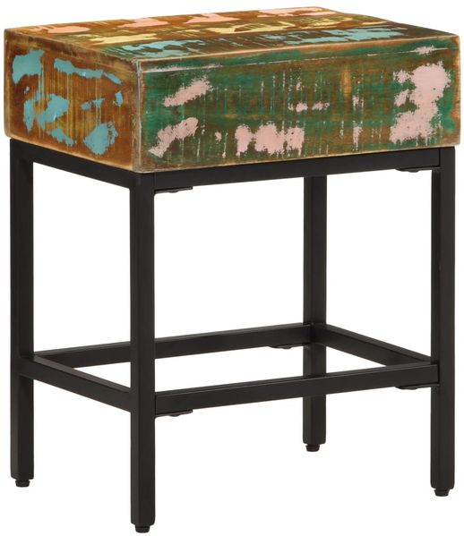 vidaXL Beistelltisch 40x30x51 cm Altholz Massiv 338473