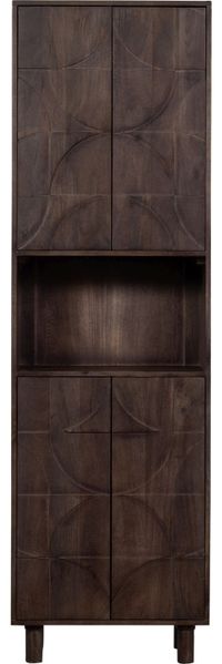 Schrank Draw aus Mangoholz, Braun
