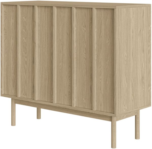 Selsey 'Neksto' Sideboard 2-türig, Eichenholzoptik, ca. 87 x 100 x 40 cm