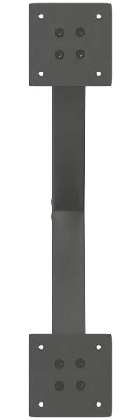 vidaXL Esstischbeine X-Form 2 Stk. Anthrazit 50x(72-73) cm Stahl 4012910 Bild 7