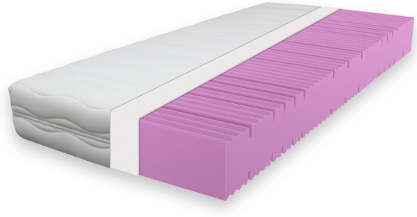 BeCo Onyx Matratze Höhe 21 cm | ergonomischer Schlaf wie im Luxus-Hotel | wahlweise als Federkern oder Kaltschaum | Oeko-TEX® & CertiPUR Zertifiziert Größe 100 x 200 cm Härtegrad Kaltschaum FEST Bild 5