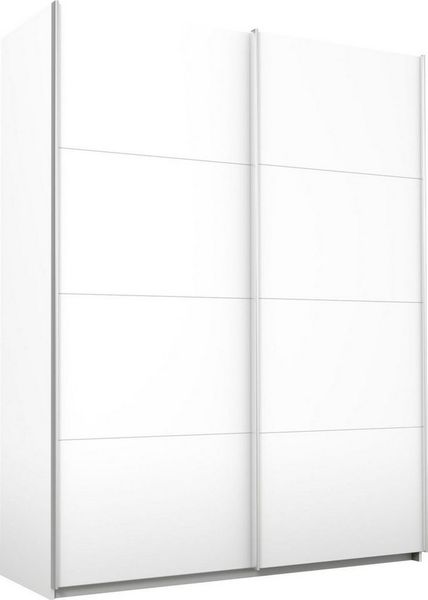 rauch Schwebetürenschrank Quadra Kleiderschrank BESTSELLER Schrank Gaderobe mit Möglichkeit zur individuellen Frontgestaltung, leichtgängige Türen