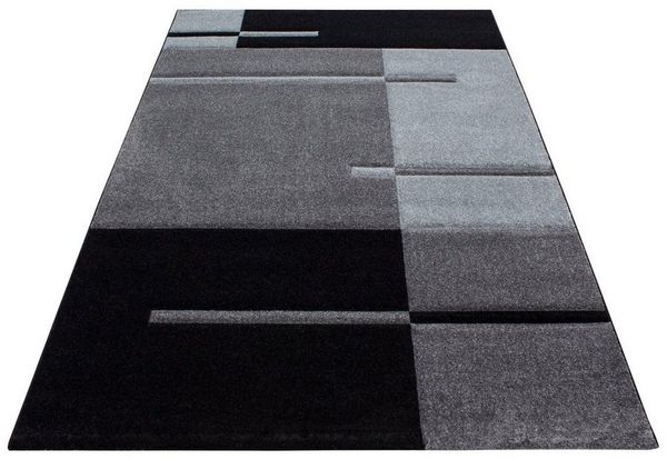Stilvoll Günstig Teppich Teppich für den Flur oder Küche Kariertes Design, Läufer, Höhe: 13 mm