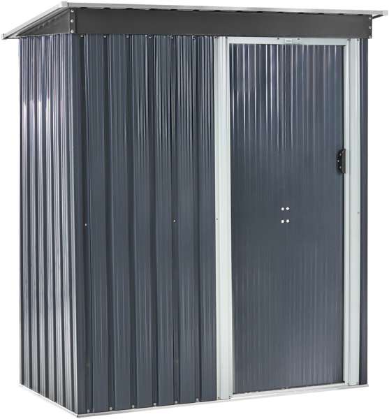 Gerätehaus AISONE 150 cm 89 cm Graphitgrau