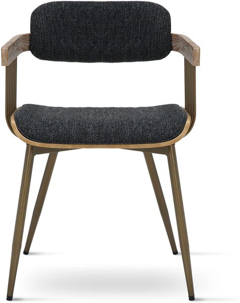 Polsterstuhl 51x53x78 schwarz JANINA #02