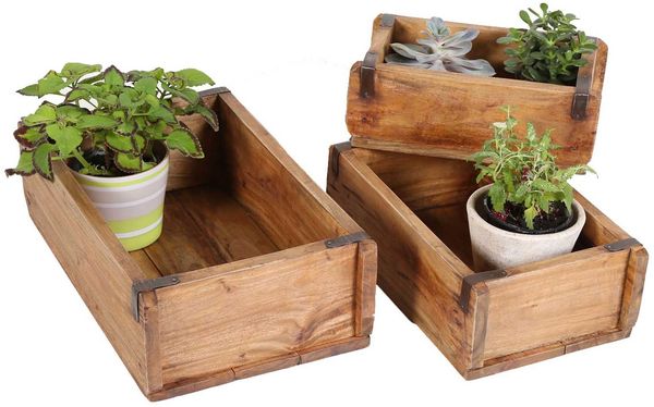Pflanzenbox Gino 3er Set