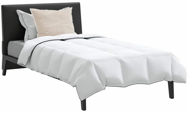 vidaXL Winterbettdecke mit Kissen 2 pcs Weiß Daunenfeder 3376173 Bild 2