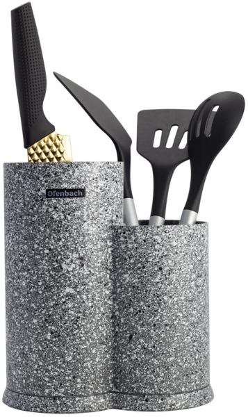 Messerblock Messerständer Utensilienhalter Besteckbehälter Messeraufbewahrung Bild 4