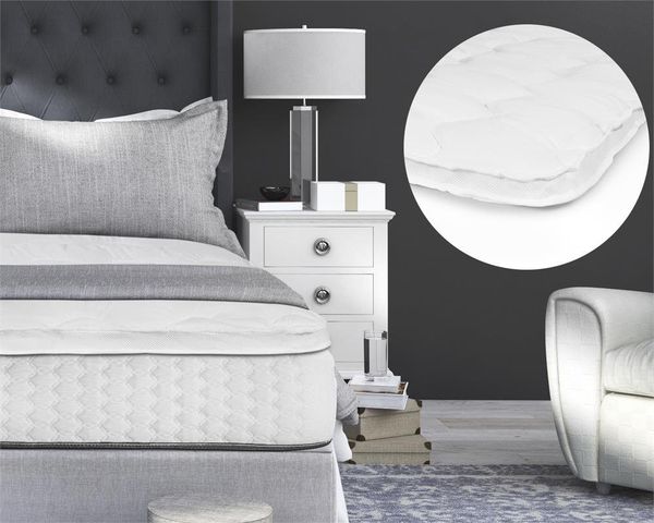 Sitheim-Europe, Topper Sleeptime 3D Air Hotel - Topper, MATRATZENAUFLAGE WEISS, Mikrofaser, Wohlfühlkomfort dank weichen Füllung
