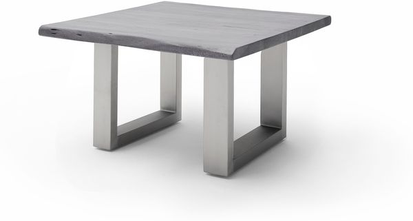Couchtisch >CARTAGENA< in Akazie grau, massiv lackiert - 75x45x75cm (BxHxT)