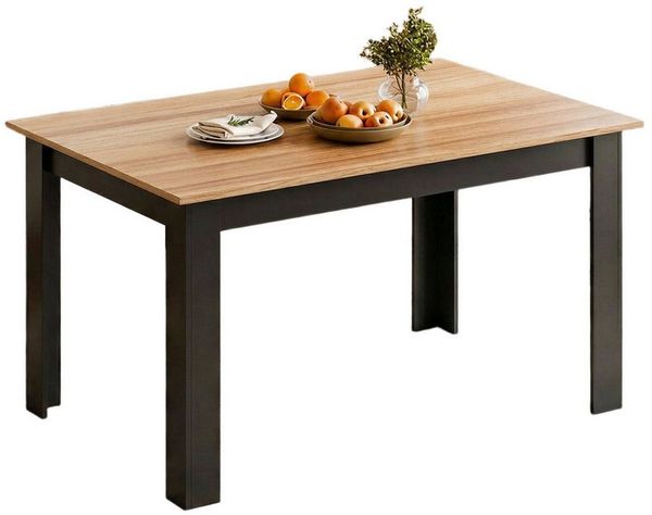 Mondeer Esstisch Esszimmertisch (120 x 80 x 75 cm), Vielseitig, Stilvoll, in Mehreren Farben wählbar