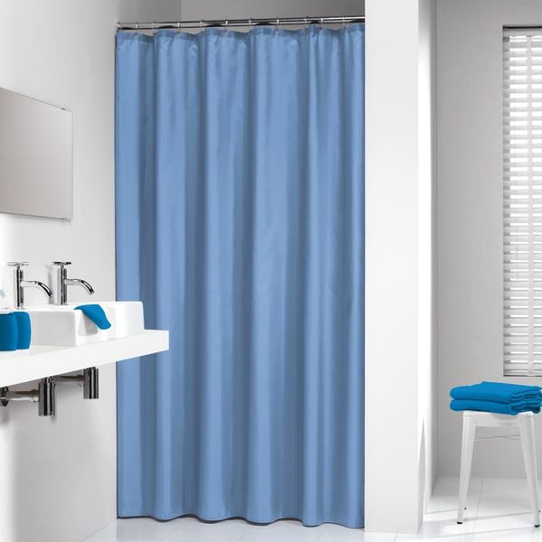 Sealskin Duschvorhang Granada 180 cm Blau 217001321 406057