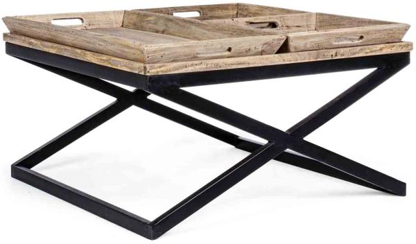 Couchtisch Tray aus Mangoholz, 90 cm