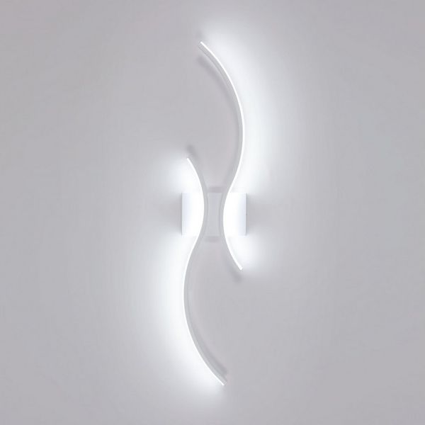 Riserva Wandleuchte LED Wandleuchte 80cm, 27W, 6500K, weiß, modern für Treppe
