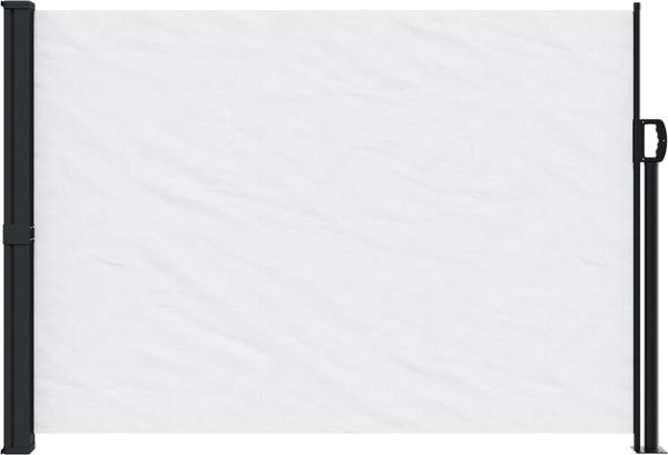 vidaXL Seitenmarkise Ausziehbar Weiß 140x500 cm 4004421 Bild 3