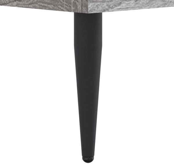 vidaXL Bettgestell ohne Matratze Grau Sonoma 160x200 cm Holzwerkstoff 832235 Bild 8