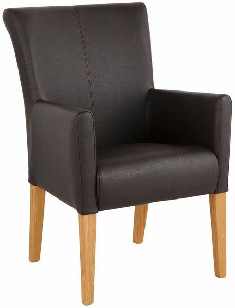 Home affaire Armlehnstuhl King BESTSELLER!, Esszimmerstuhl mit bequemer Polsterung, Esszimmersessel mit Armlehnen