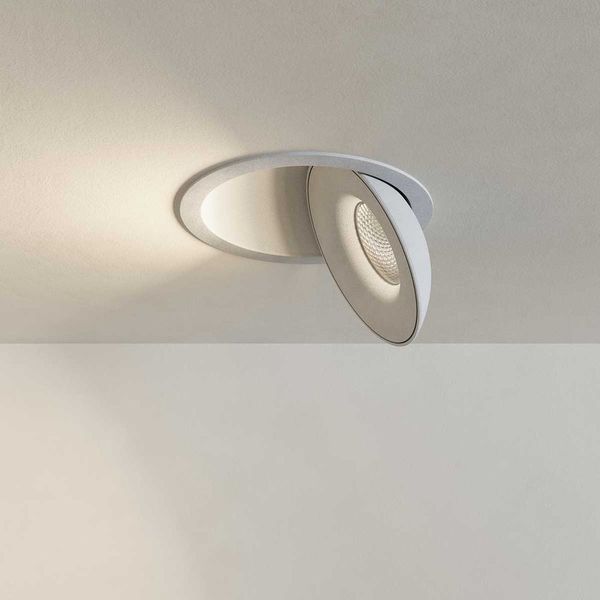 s.luce Santa Deep LED-Einbaustrahler schwenkbar & dimmbar Weiß
