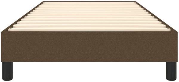 vidaXL Boxspringbettgestell Dunkelbraun 90x200 cm Stoff 3120487 Bild 5