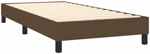 vidaXL Boxspringbettgestell Dunkelbraun 90x200 cm Stoff 3120487 Bild 4