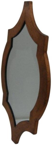 Casa Padrino Wandspiegel Kupferfarben 78 x H. 126 cm - Art Deco Möbel Bild 2