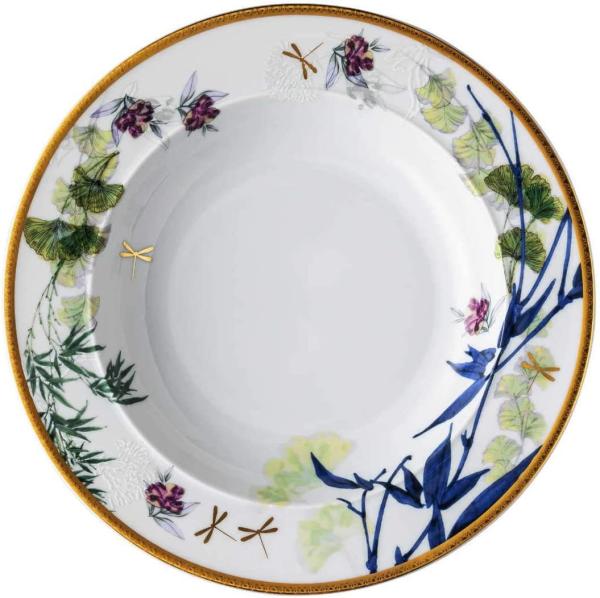 Suppenteller 22 cm Rosenthal Heritage Turandot white Rosenthal Suppenteller, Spülmaschinenfest