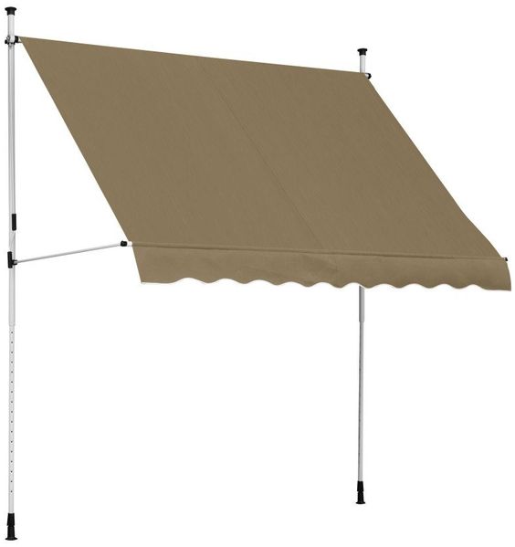Trendline Balkonmarkise 2,5 x 1,3 m beige