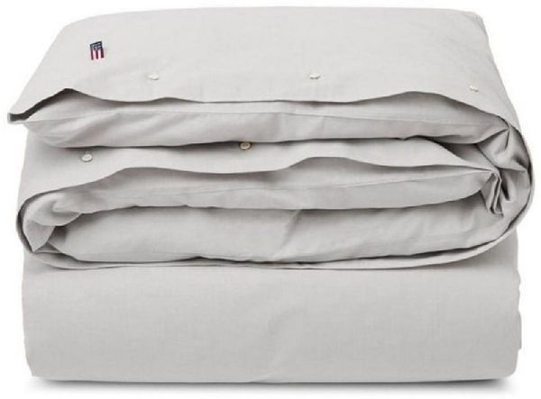 Lexington Bettwäsche Bettwäsche Bettbezug Pin Point Grau Duvet (135x200cm)