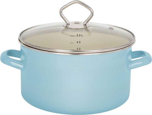 Krüger Fleischtopf Sylt, Emaille (1-tlg), Induktion