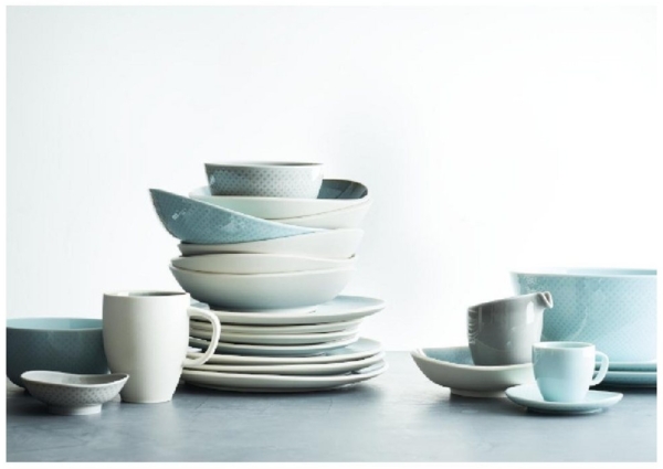 Becher mit Henkel Junto Opal Green Rosenthal Becher - Mikrowelle geeignet, Spülmaschinenfest Bild 3