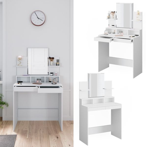 Schminktisch Ania Weiß 80 cm Vicco Bild 2