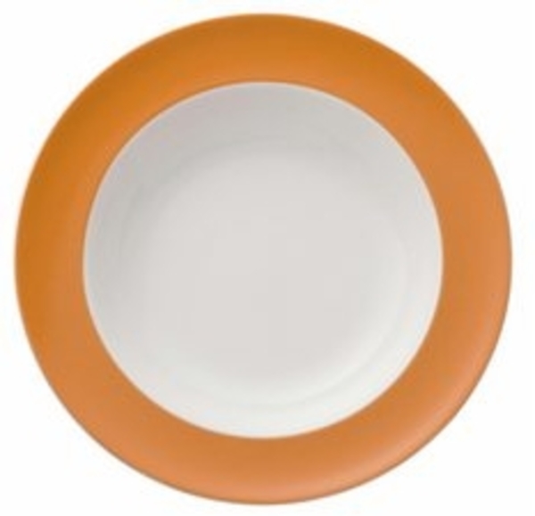 Thomas Sunny Day Suppenteller, Pastateller, Teller, Porzellan, Orange, Spülmaschinenfest, 23 cm, 10323 Bild 6
