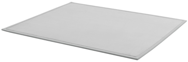 Juskys Krabbelmatte, Polyester grau, 220 x 180 cm