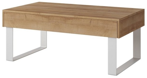 Lomadox Couchtisch CAIRNS-132, in Eiche Nb, Modern, grifflos Bild 3
