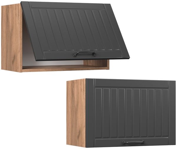 Hängeschrank Fame-Line Dunkelgrau 60 cm Flach Vicco Bild 5
