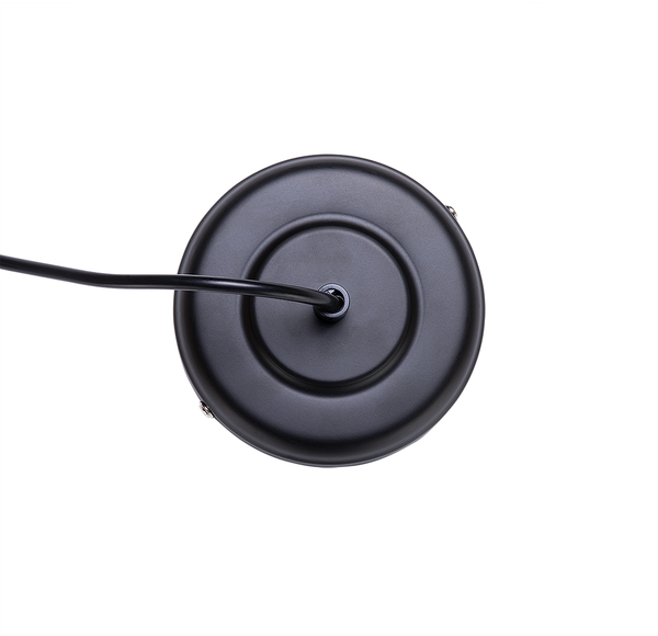 'Guam' Hängeleuchte Schwarz Metall Glühbirnen-Optik mit Schirm in Diamantform Modernes Industrielles Design Bild 6