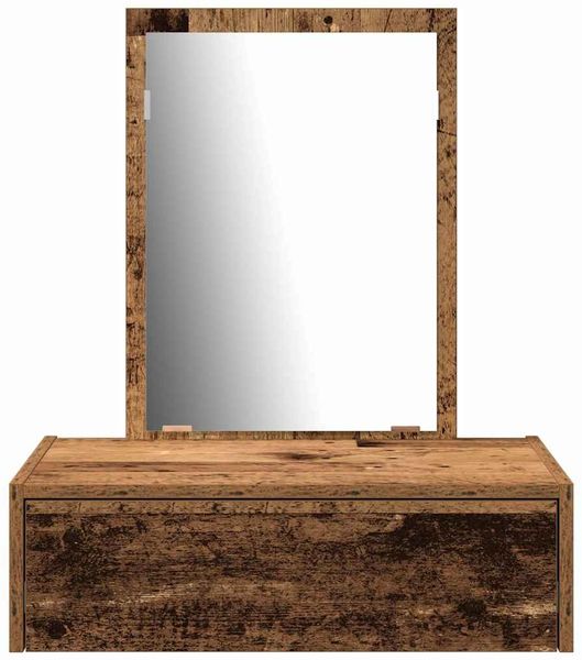 Schminktisch, Frisiertisch mit Schubladen Braun 60 x 40 x 70 cm Holzwerkstoff Bild 6