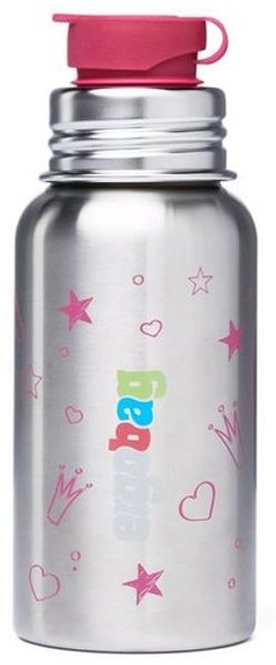 ergobag Trinkflasche Edelstahl Trinkflasche, auslaufsicher und kohlensäuregeeignet
