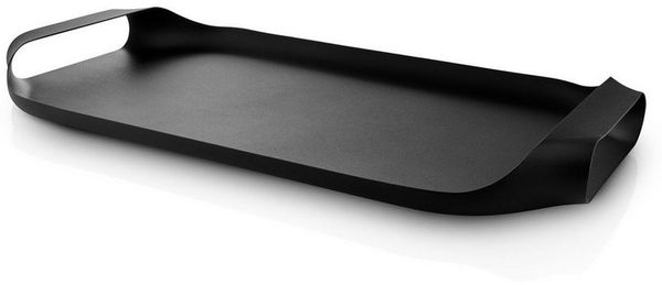 Eva Solo Tablett Serviertablett Schwarz, Stahl