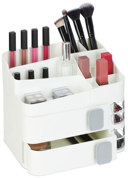 Relaxdays Make Up Organizer mit Schubladen
