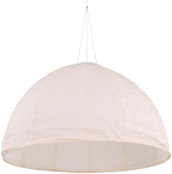 LED Solarhängeleuchte Lampion Lampenschirm in Weiß, Ø40cm Bild 10