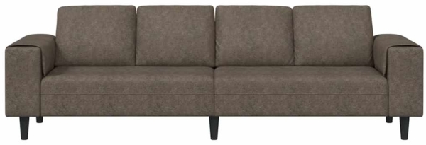 vidaXL Sofa Set Dunkelgrau Faux Wildleder 3335110 Bild 3