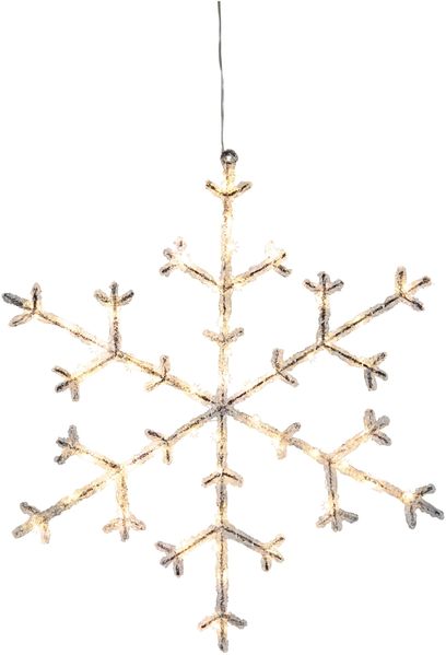 LED-Acryl-Schneeflocke "Icy Star",