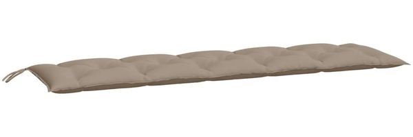 vidaXL Gartenbank-Auflagen 2 Stk. Taupe 180x50x7 cm Oxford-Gewebe 361724 Bild 3