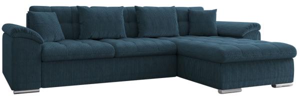 Ecksofa Diana Cord (Farbe: Poso 5, Seite: Rechts)