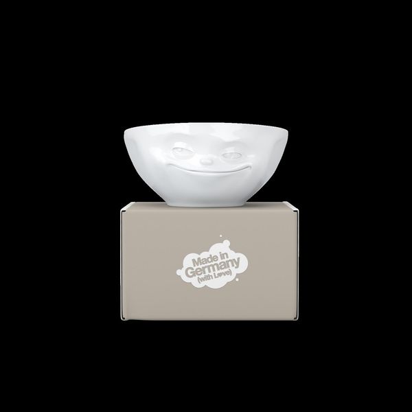 FIFTYEIGHT Schale 350ml - Grinsend weiß