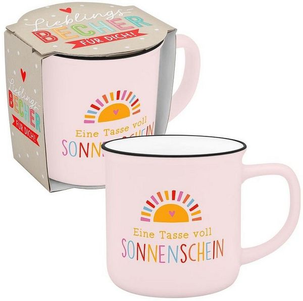 Tasse Lieblings-Becher Tee Kaffeetasse Geschenk Sheepworld SONNENSCHEIN 74668
